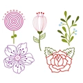 Image of VDV Flowers Embroidery Kit