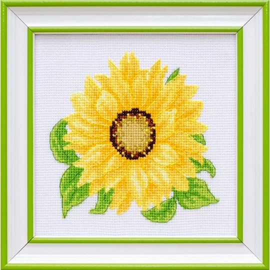 VDV Sunflower Cross Stitch Kit - Stitcher