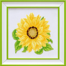 VDV Sunflower Cross Stitch Kit