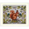 Image of Merejka Squirrel Cross Stitch Kit