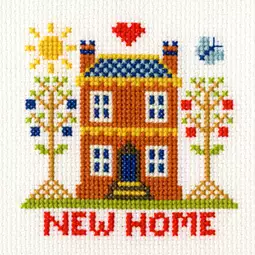 Bothy Threads New Home Card Cross Stitch Kit
