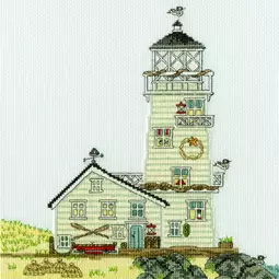 Bothy Threads New England: The Lighthouse Cross Stitch Kit
