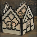 Image of Permin Hardanger Tudor Church Embroidery Kit