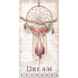 Dimensions Floral Dreamcatcher Cross Stitch Kit
