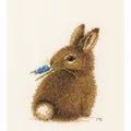 Image of Lanarte Bunny Cross Stitch Kit