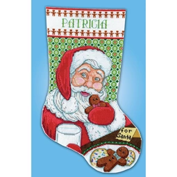 Design Works Crafts Cookies for Santa Stocking Christmas Cross Stitch Kit