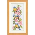 Image of Vervaco Birds on Blossoms Cross Stitch Kit