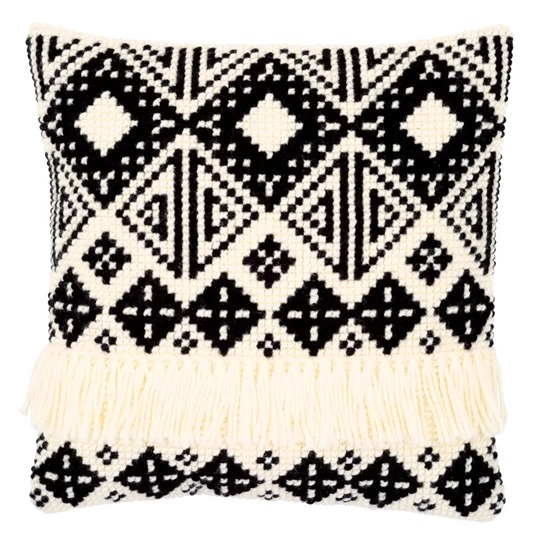 Image 1 of Vervaco Ethnic Print Cushion Cross Stitch Kit