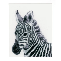 Vervaco Zebra Cross Stitch Kit