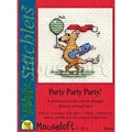 Image of Mouseloft Party Party Party! Christmas Card Making Christmas Cross Stitch Kit