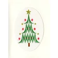 Image of Bothy Threads Christmas Tree Christmas Card Making Cross Stitch Kit