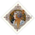 Image of Merejka Blond by Mucha Cross Stitch Kit