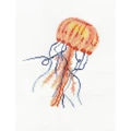 Image of DMC Gentle Jellyfish Cross Stitch Kit