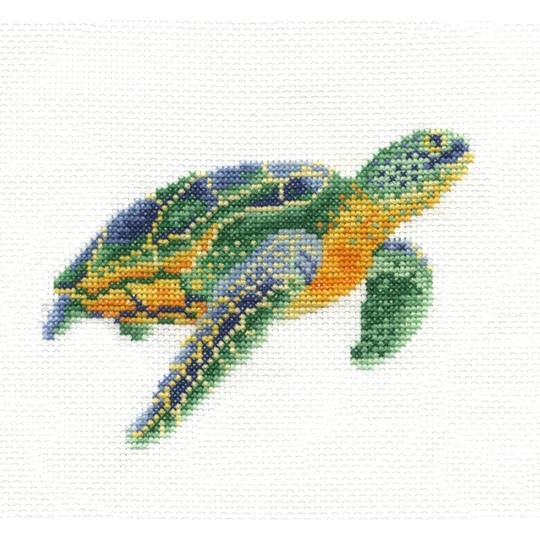 Image 1 of DMC Tranquil Turtle Cross Stitch Kit