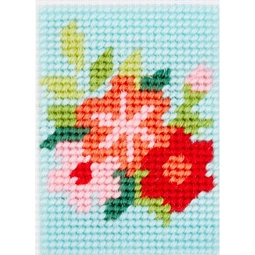 DMC Texan Flowers Tapestry Kit