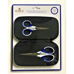 DMC Soft Grip Embroidery Scissors Twin Pack