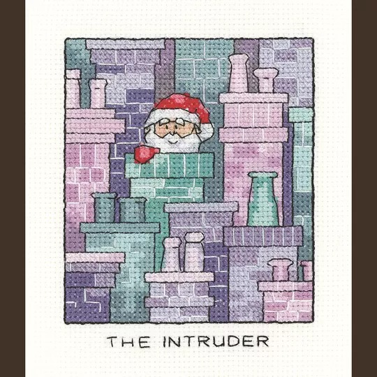 Image 1 of Heritage The Intruder Christmas Cross Stitch Kit