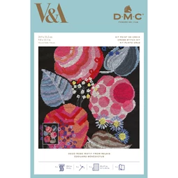 DMC Deco Rose Motif - Relais Cross Stitch Kit