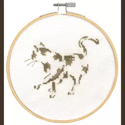 DMC Hunting Cat Cross Stitch Kit