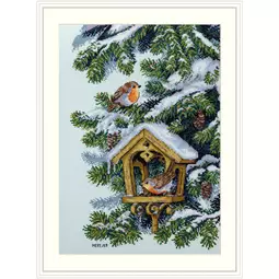 Merejka Robins Christmas Cross Stitch Kit