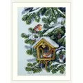 Image of Merejka Robins Christmas Cross Stitch Kit