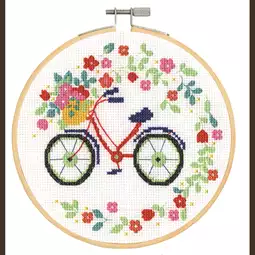 DMC Bicycle Cross Stitch Kit