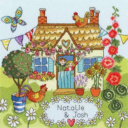 Image 1 of Bothy Threads Our House Cross Stitch Kit