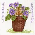 Image of Bothy Threads Easter Bunny Card Cross Stitch Kit
