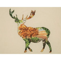 Anchor Stag Silhouette Cross Stitch Kit