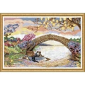 Image of Design Works Crafts Forever Kiss Cross Stitch Kit