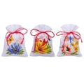 Image of Vervaco Colourful Flowers Bags Cross Stitch Kit
