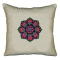 Image of Design Works Crafts Mandala Pillow Punch Needle Kit