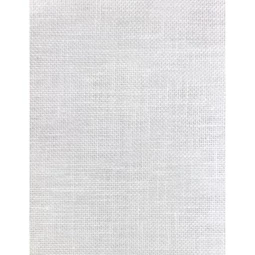 Permin 35 Count Linen Fat Quarter - White Fabric