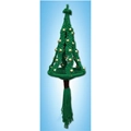 Image of Design Works Crafts Christmas Tree Macrame Kit Craft Kit
