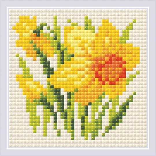 Image 1 of RIOLIS Yellow Narcissus Craft Kit