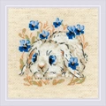 Image of RIOLIS Little Bunny Cross Stitch Kit