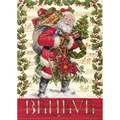 Image of Dimensions Believe in Santa Christmas Cross Stitch Kit
