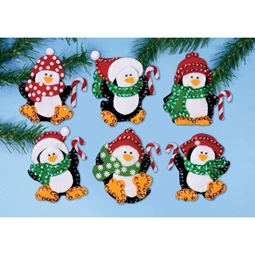 Design Works Crafts Penguin Ornaments Christmas Craft Kit