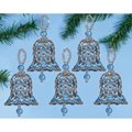Image of Design Works Crafts Blue Bells Ornaments Christmas Craft Kit