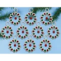 Image of Design Works Crafts Ring in the Season Ornaments Christmas Craft Kit