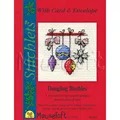 Image of Mouseloft Dangling Baubles Christmas Card Making Christmas Cross Stitch Kit