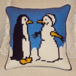 Gobelin-L Penguins Christmas Cross Stitch Kit