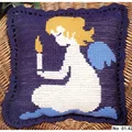 Image of Gobelin-L Praying Angel Cushion Cross Stitch Kit