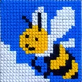 Image of Gobelin-L Honey Bee Cross Stitch Kit