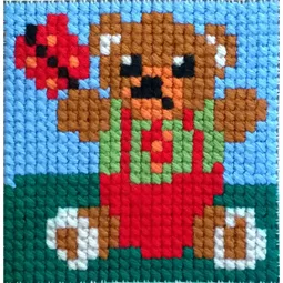 Gobelin-L Cute Teddy Cross Stitch Kit