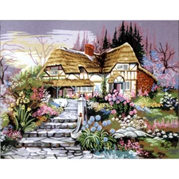 Gobelin-L Blooming Garden Tapestry Canvas