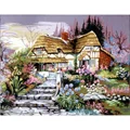Image of Gobelin-L Blooming Garden Tapestry Canvas