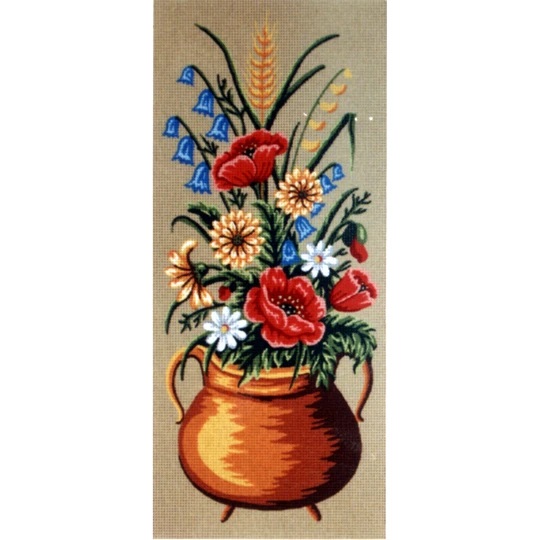 Image 1 of Gobelin-L Wildflowers Tapestry Canvas