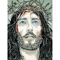 Image of Gobelin-L Jesus with Thorn Crown Tapestry Canvas