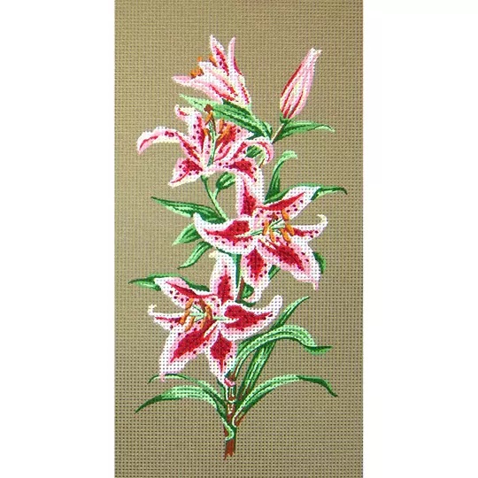 Image 1 of Gobelin-L Lilies Tapestry Canvas